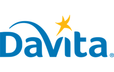 Logo of DaVita with star