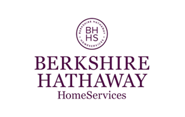 Berkshire Hathaway Home Services logo in purple text
