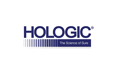 Hologic logo with tagline.